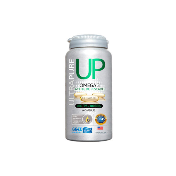 Up Omega 3 Ultrapure, 60 Cápsulas