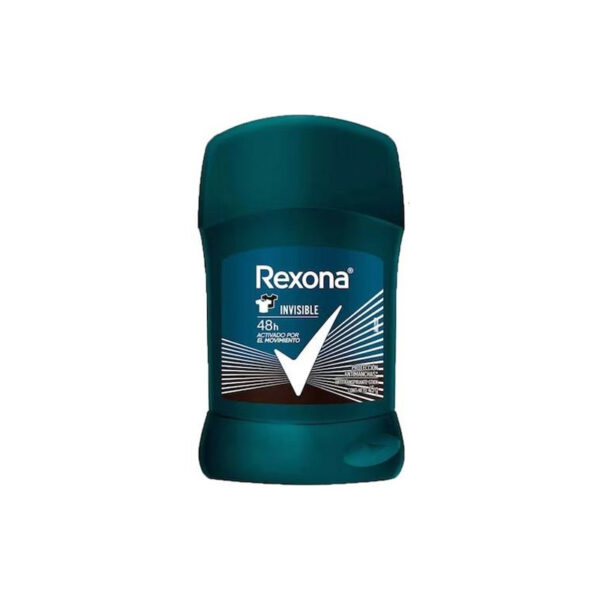 Rexona Men Invisible 48 hrs Antitranspirante en Barra 50 gr