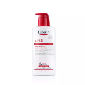 Eucerin Jabón Gel Syndet pH5 Cuerpo y Rostro 400 ml