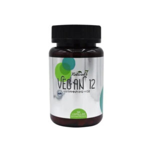 Vegan 12 (Vitamina B12 + D2) x 90 cápsulas