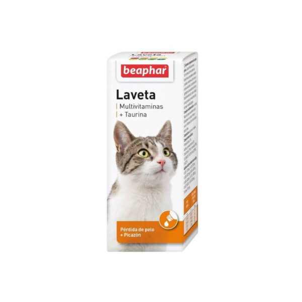 Beaphar Laveta Multivitaminas + Taurina para Gatos