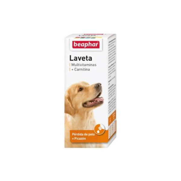 Beaphar Laveta Multivitaminas + Carnitina para Perros