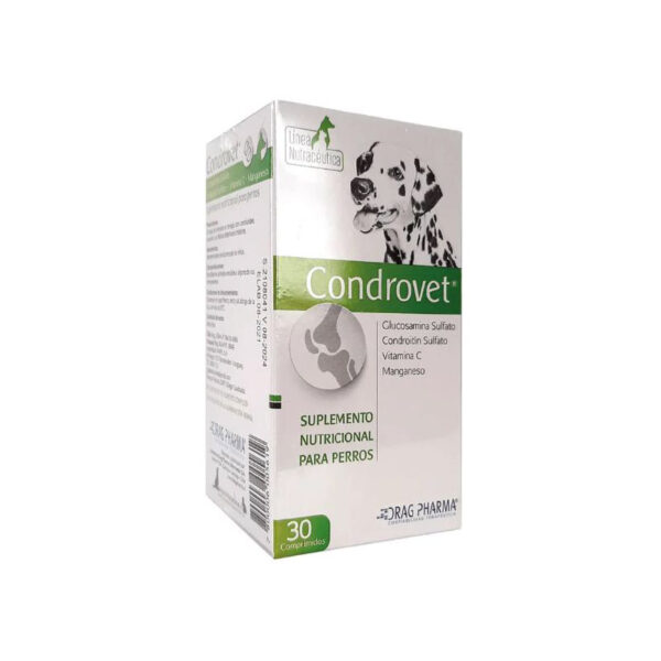 Condrovet Suplemento Nutricional para Perros x 30 comprimidos