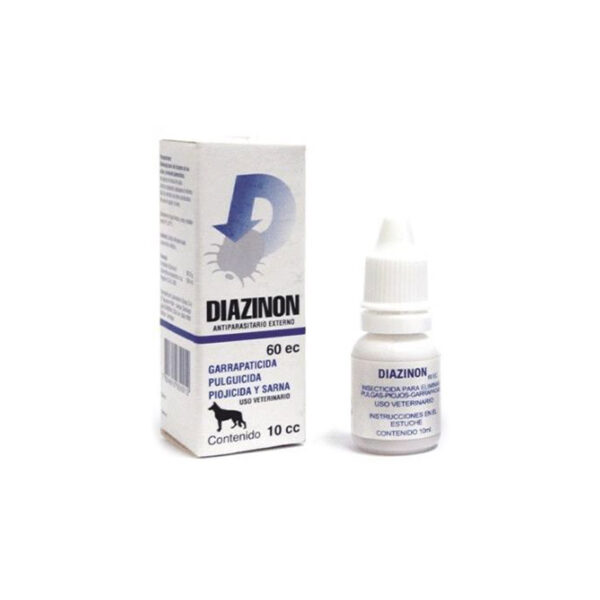 Diazinon 60% Solución Tópica x 10 ml