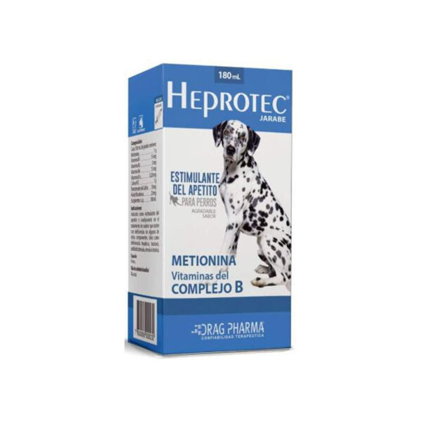 Heprotec Jarabe Estimulante del Apetito para Perros x 180 ml