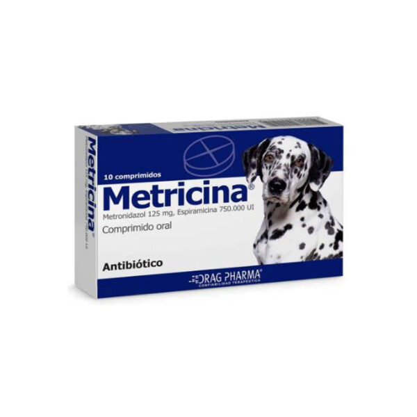 Metricina x 10 comprimidos