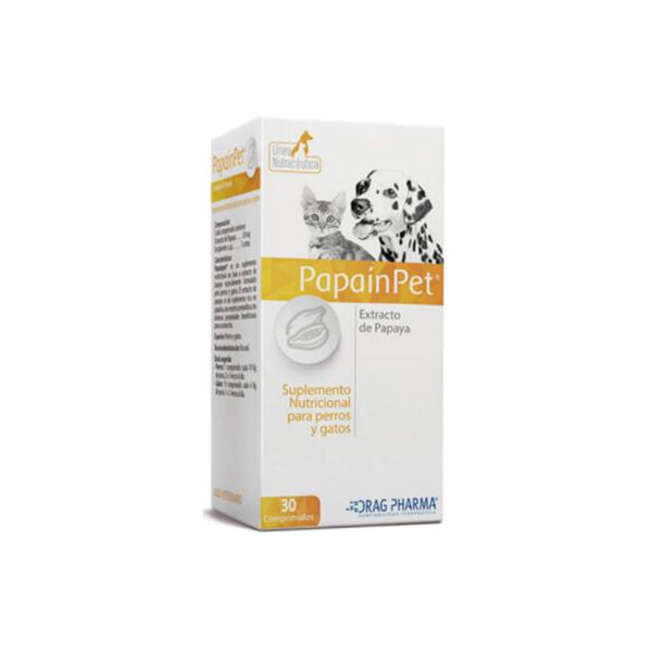 Papainpet Extracto de Papaya x 30 comprimidos