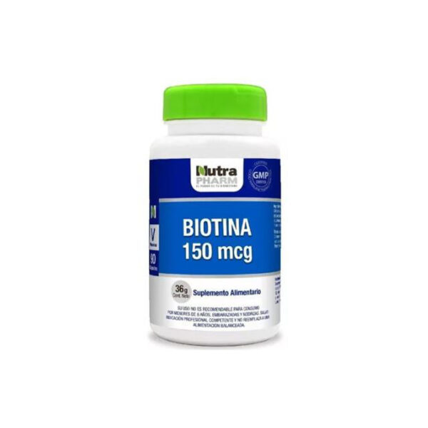 Biotina 150 Mcg x 90 cápsulas