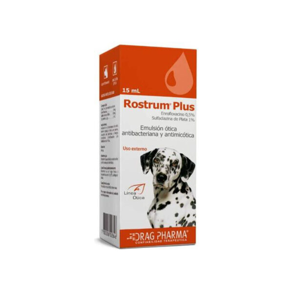 Rostrum Plus Emulsión Ótica x 15 ml