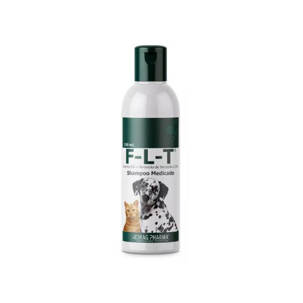 Shampoo Medicado F-L-T para Perros y Gatos x 150 ml