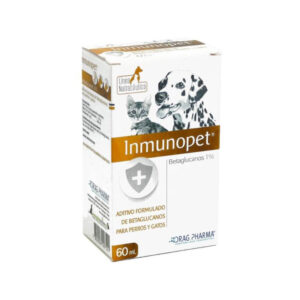 Inmunopet Betaglucanos 1 % Suspensión Oral x 60 ml